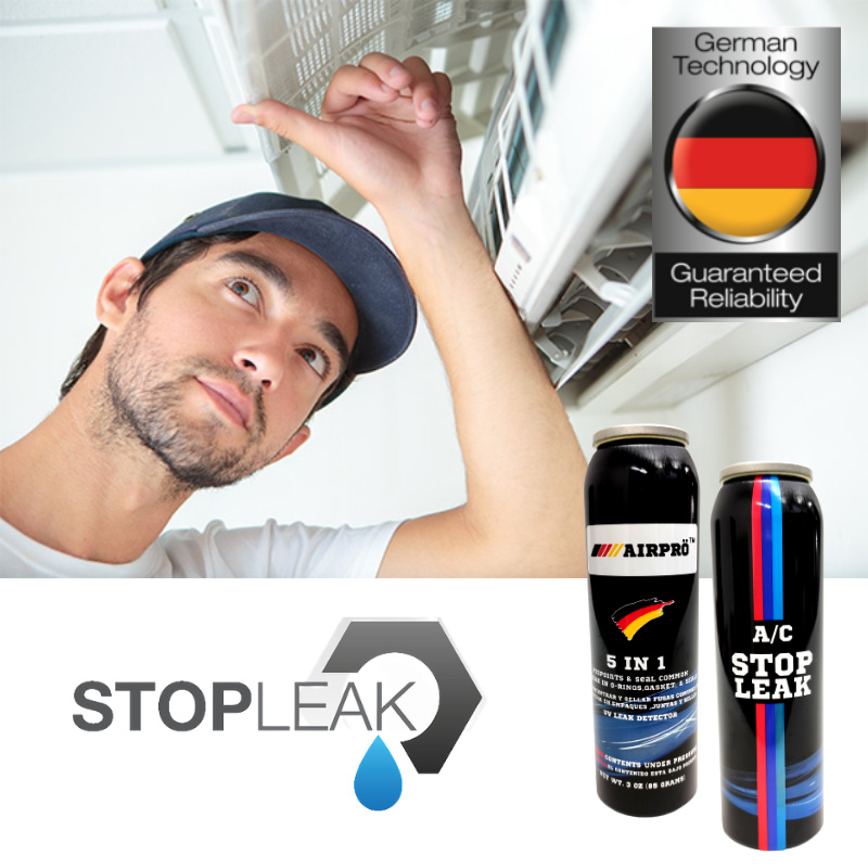 AIRPRO AC Stop Leak for Air Cond Rumah Home Freezer Leak Sealer Leak