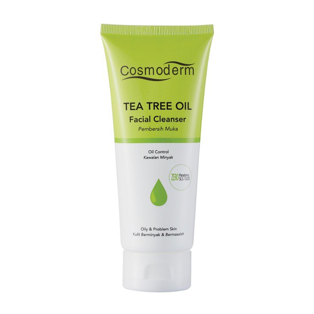 COSMODERM TEA TREE OIL FACIAL CLEANSER 125ML Shopee Malaysia