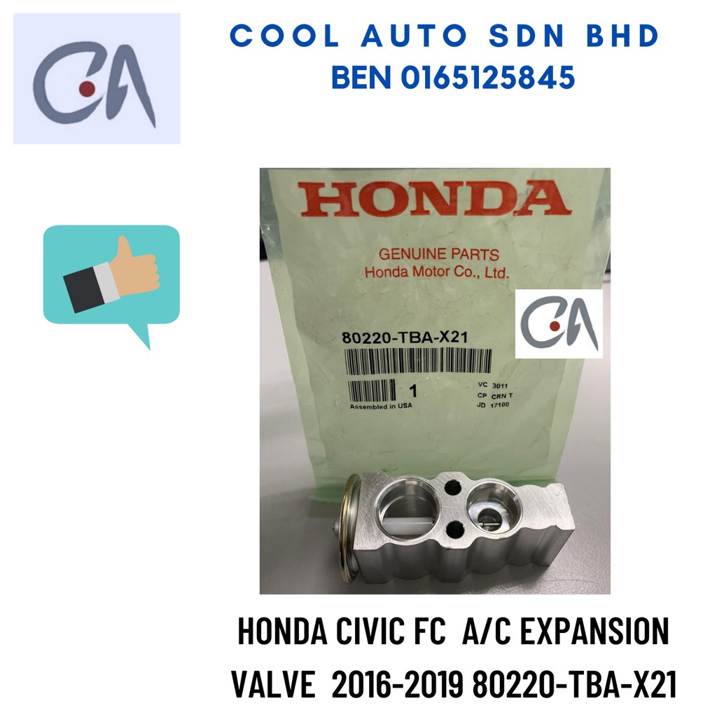 🔥READY STOCK 🔥HONDA CIVIC FC A/C EXPANSION VALVE 20162019 80220TBA