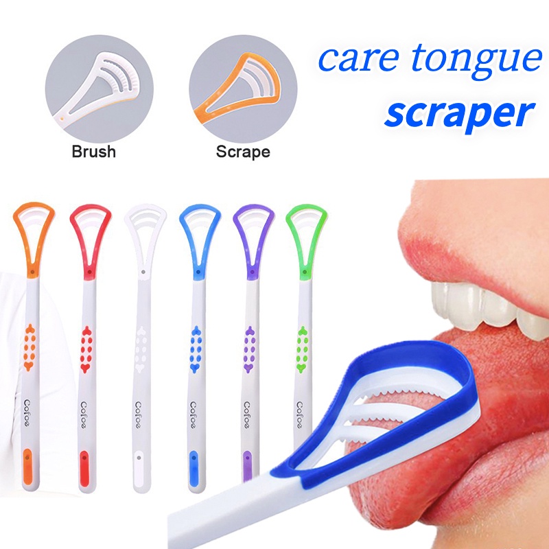 Tongue Scraper Cleaner Fresh Breath Tongue Brush Cleaner Cleaning Safety Remove Bad Breath