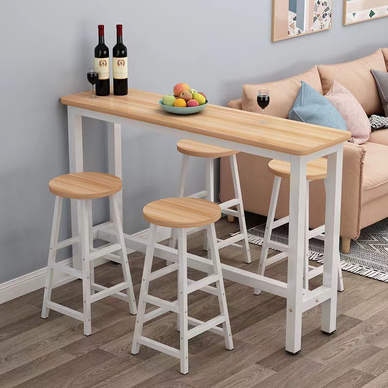 hot new Long High Table Bar Table Home Kitchen Balcony Coffee Table Bar ...