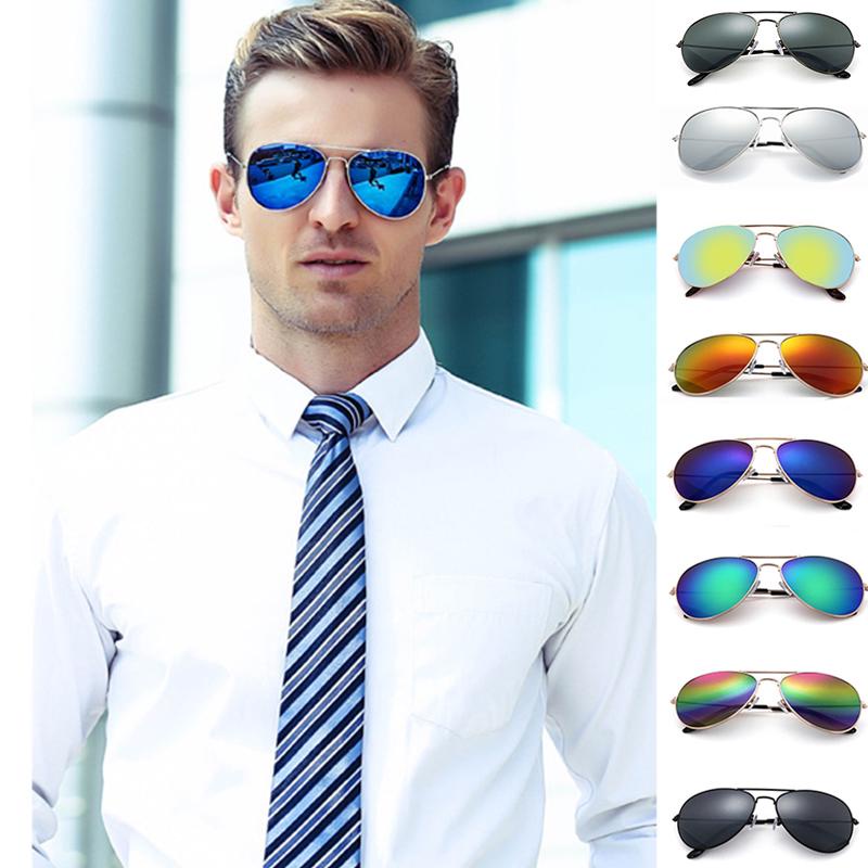 Classic Polarized Aviator Sunglasses For Men & Women - UV400 Protection, Mirrored Lenses, Stainless Steel Frame - View #9