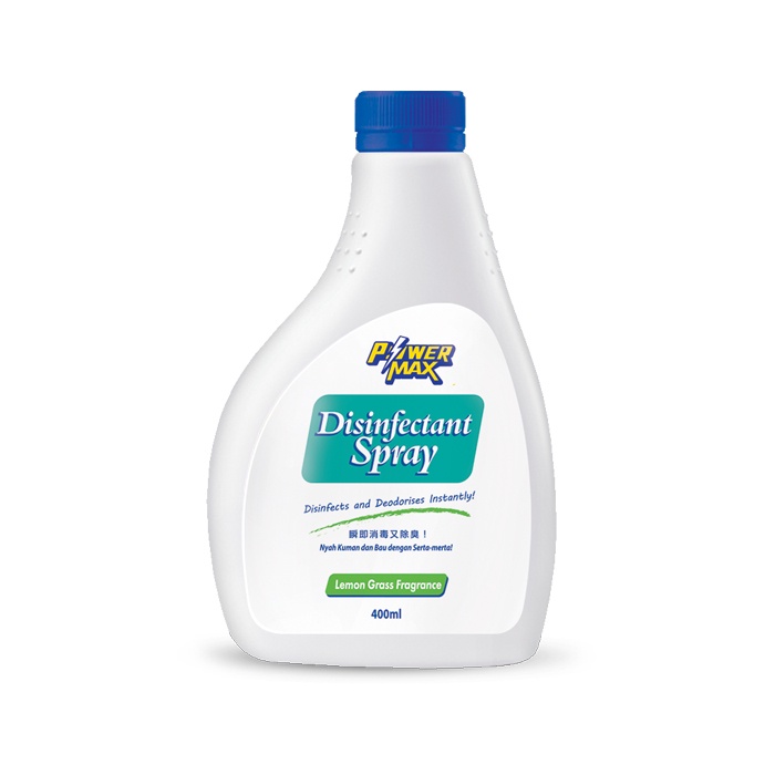 PowerMax Disinfectant Spray (400ML) | Shopee Malaysia