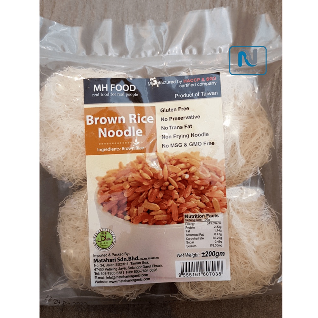 MH Food Brown Rice Noodle 200g (HALAL) | Shopee Malaysia