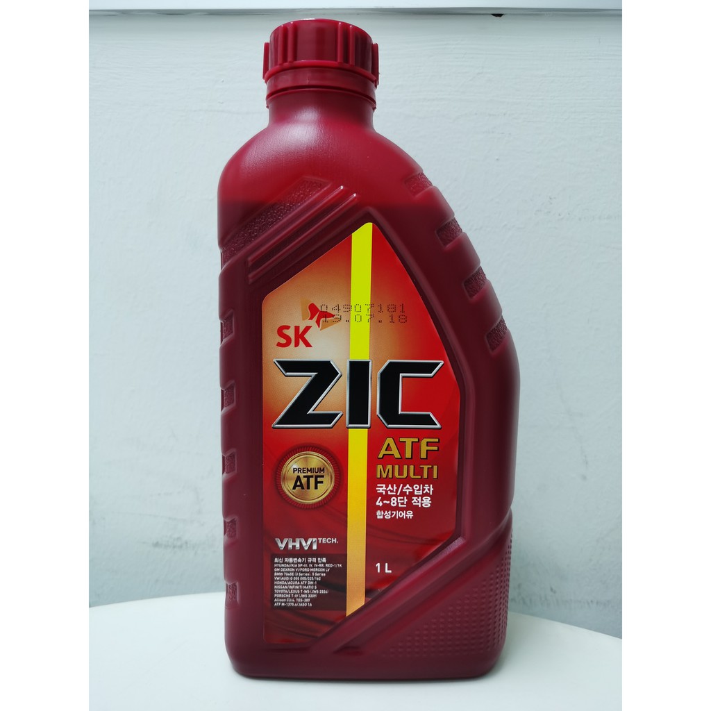 SK ZIC ATF Multi VHVI Tech (1L) | Shopee Malaysia