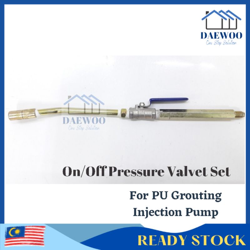 On/off Pressure Valve Set / Pu grouting / Pu Injection Switch Valve ...