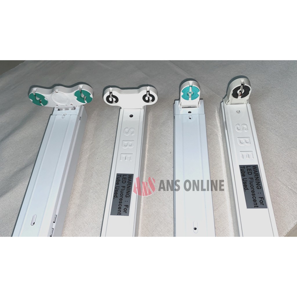 LED CASING For 4feet ( PHILIPS WIRING / NORMAL WIRING ) / 4 kaki lampu ...