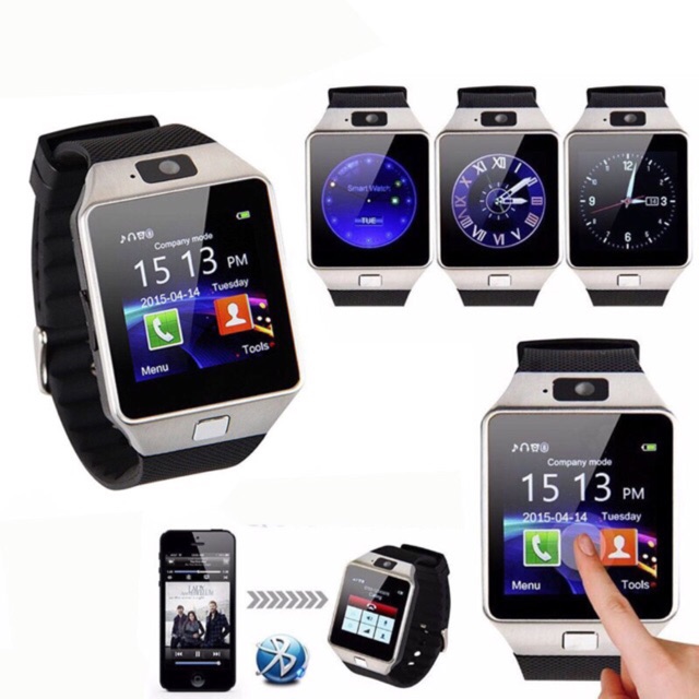 ORIGINAL DZ09 SMARTWATCH BLUETOOTH WATERPROOF SIMCARD PHONE