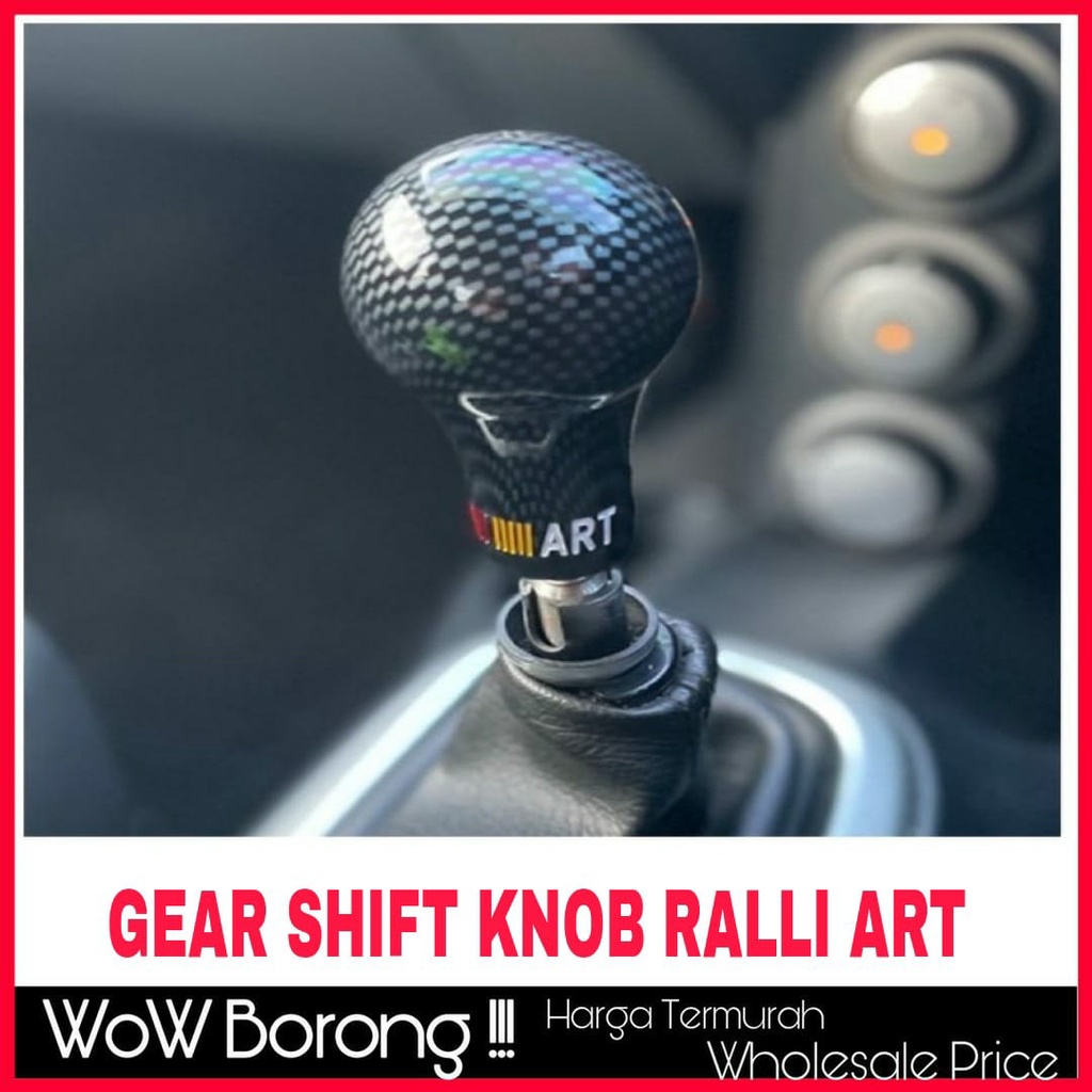 RALLIART 5/6 SPEED AUTO GEAR SHIFT KNOB CAR MANUAL TRANSMISSION (MT