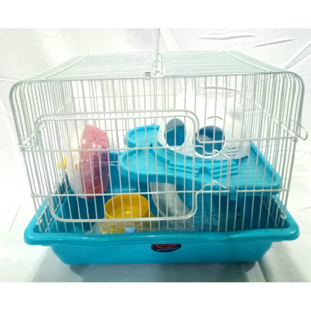 Image showcasing Cheap hamster cage Toy Animal cage Da That Accessories | Shopee Malaysia