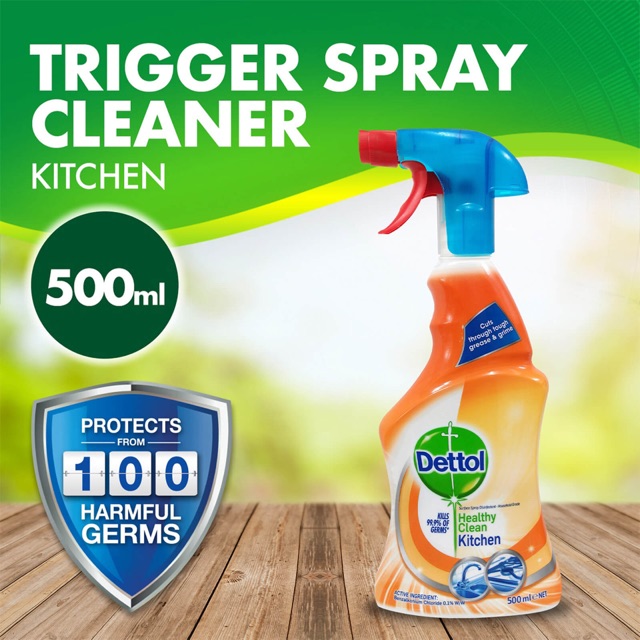 Dettol Trigger Kitchen Spray Cleaner 500ml Shopee Malaysia 2126