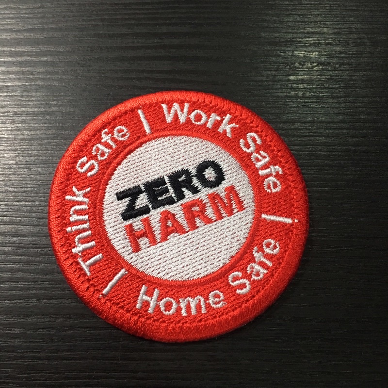 Patch Zero Harm Embroidered | Shopee Malaysia