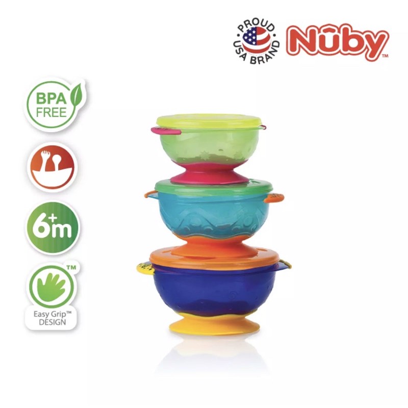 Nuby deals baby bowls