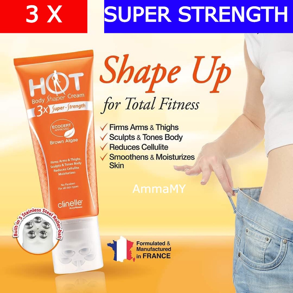 hot body shaper cream by Clinelle Malaysia