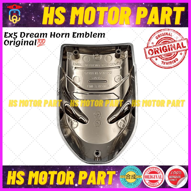 HSMOTORPART Ex5 Dream Horn Emblem Original💯,Ex5 Dream Horn Logo ...