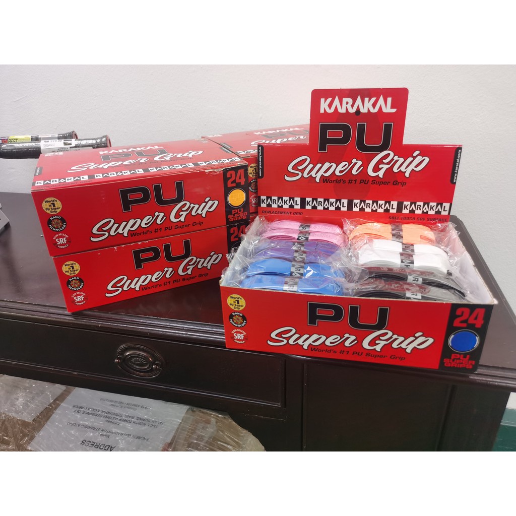 badminton Karakal Pu Super Grip (Replacement Grip for Badminton, Squash