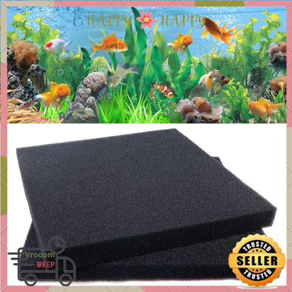 Fish Tank Water Purified Filter Black Biochemical Sponge Aquarium Pond