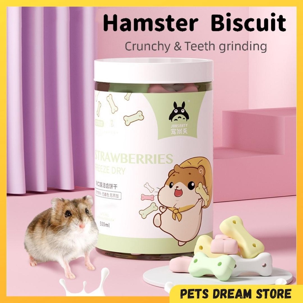 Jonsanty Hamster Biscuit 160g Fruit Treat hamster snack molar