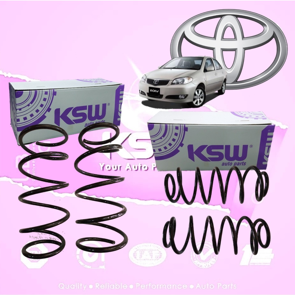 Toyota Vios NCP42 2003 KSW Coil Spring | Shopee Malaysia