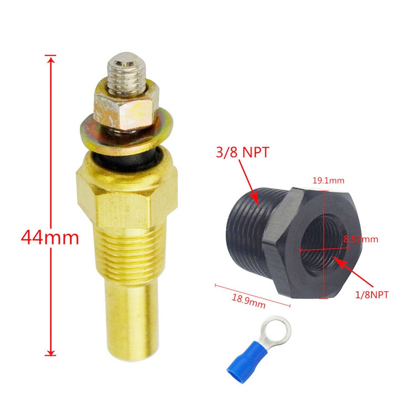 KSwap Coolant Temp Sender Sensor Adapter K20 K24 for Honda Civic