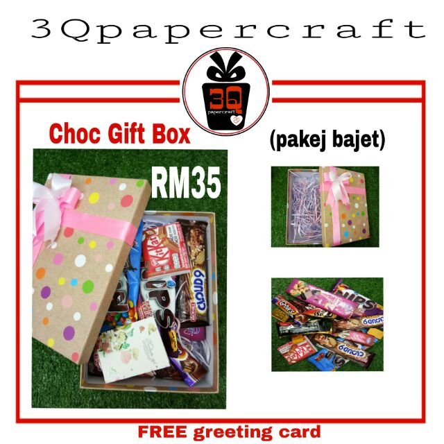 Chocolate Gift Box pakej bajet (Rm35 -65) | Shopee Malaysia