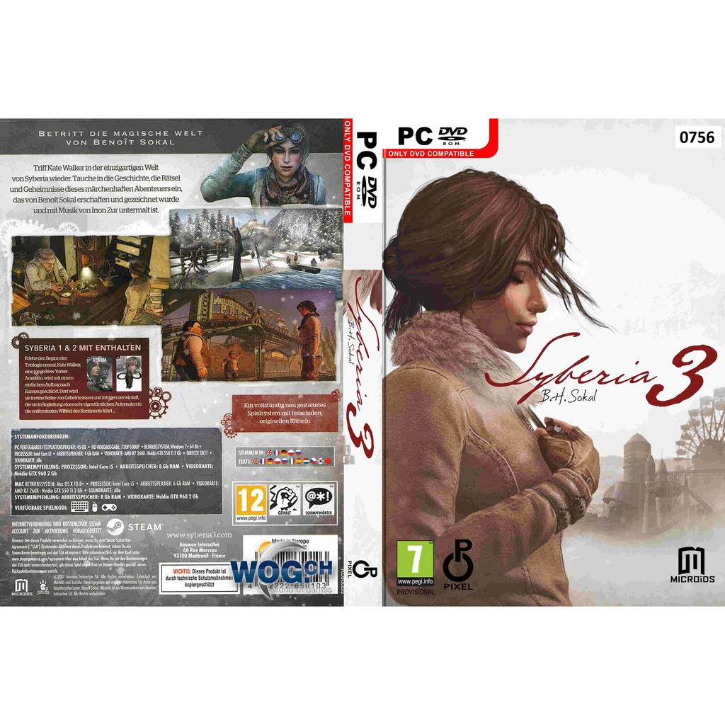 (PC) Syberia 3 Deluxe Edition | Shopee Malaysia