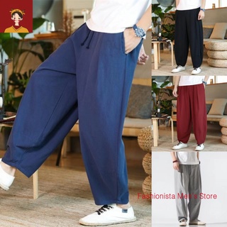 S-5XL Women Ladies Formal Dressy Long Pants Cotton Lace-up Solid Color Wide  Lag Loose Casual Trousers Pants With Pockets