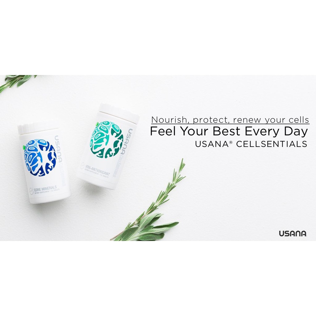 NEW UPGRADED USANA CELLSENTIAL MY (112 tablets x 2 Bottles) | Shopee ...