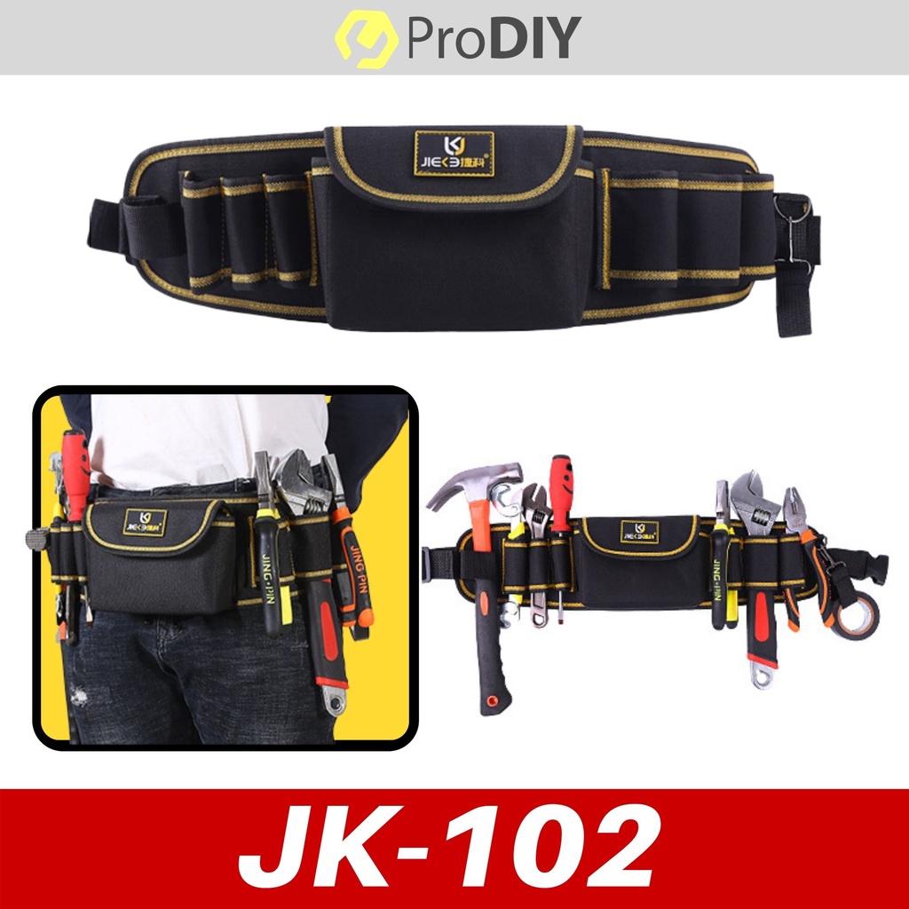 PRODIY Hardware Tool Kit Bag Waist Pocket Pouch Tool Bag Tools Storage