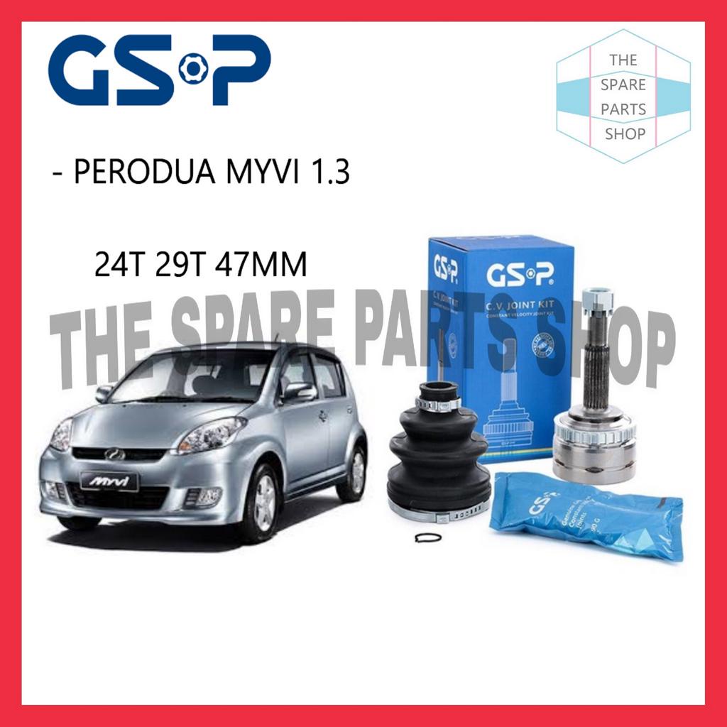 PERODUA MYVI 1.3 BEZZA GSP CV JOINT (DRIVE SHAFT HEAD) DA812GSP