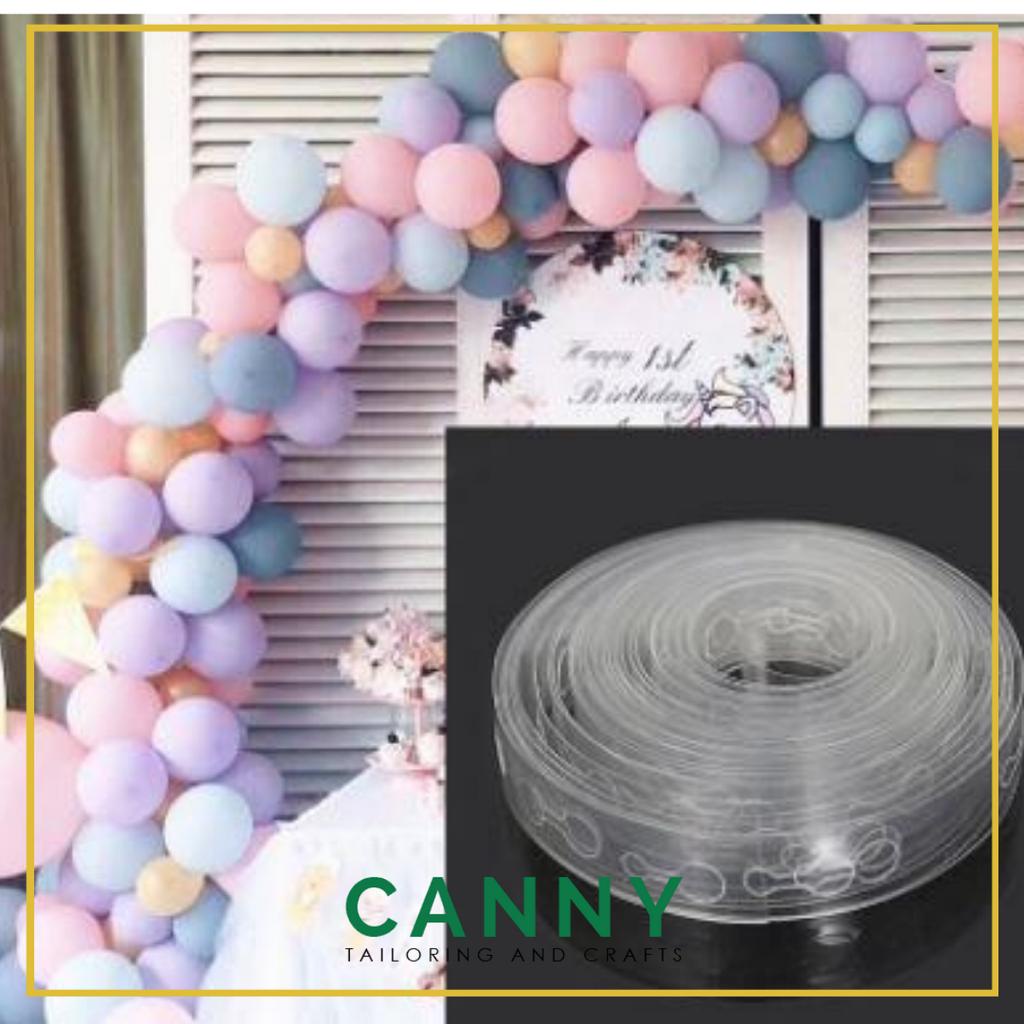 5 Meters Balloon Chain Double Hole for Decoration / Tali Belon Untuk ...