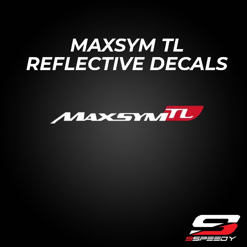 SYM MAXSYM TL Logo Reflective Emblems | Shopee Malaysia