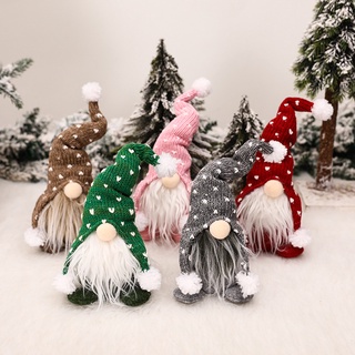 2pcs Gnome Christmas Decorations 2023 Faceless Doll Merry Christmas  Decorations For Home Ornament Happy New Year Festoon Garland