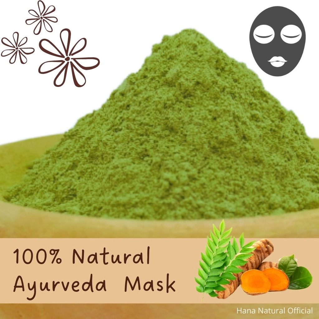 Indian Ayurveda 100 Natural Curry Leaves Turmeric Powder Beauty