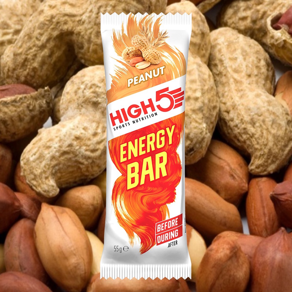 High5 Sport Nutrition Energy Bar (Energy Boost for Running, Cycling, Hiking, Rowing or any