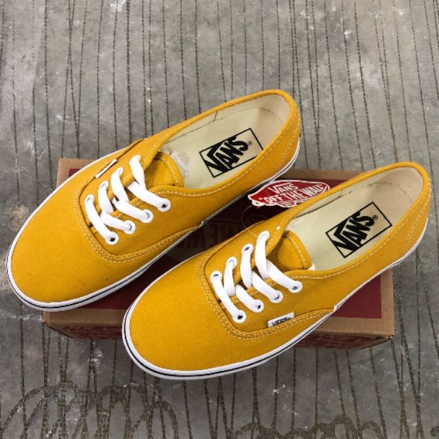 Vans mustard yellow shoes sale