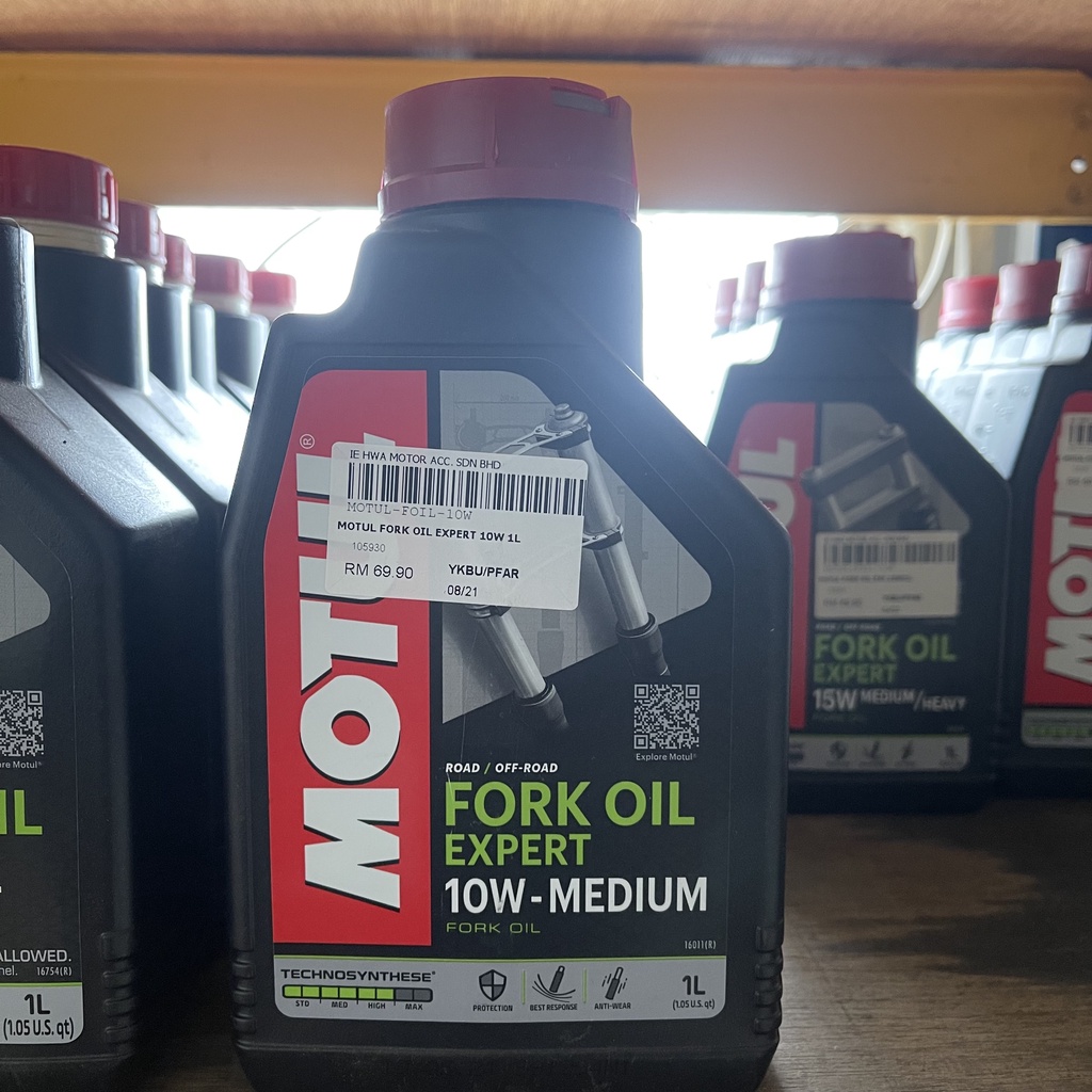 MOTUL FORK OIL EXPERT 10W MEDIUM FORK OIL EXPERT MOTUL 10W MINYAK FORK ...