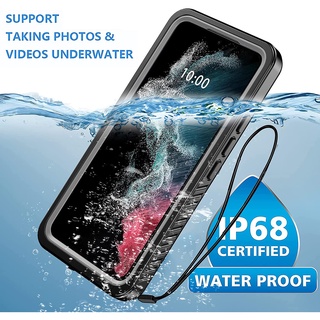 Waterproof & shockproof case for Galaxy S23 Plus 5G 360° optimal