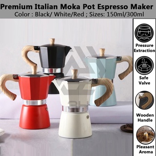 Mongdio Moka Pot Italian Coffee Maker Small Household Electric