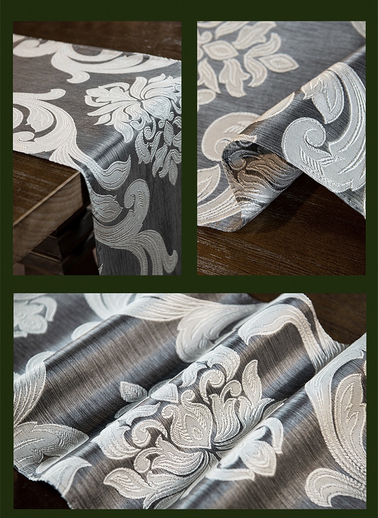NAPEARL Modern Home Vintage Printed Table Runner Decorations Dining ...
