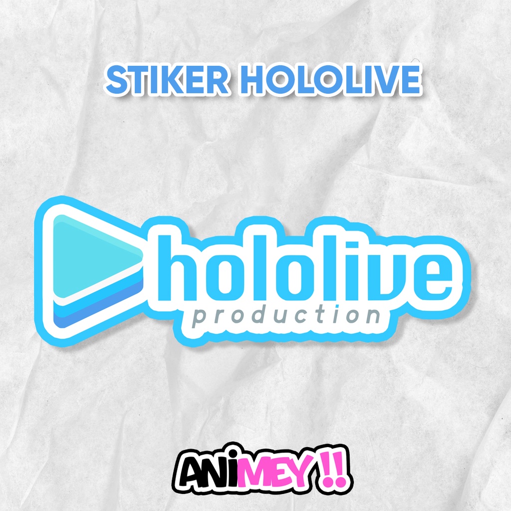 Large Hololive Logo Pack Sticker Waterproof | Shopee Malaysia