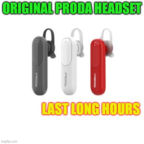 ORIGINAL PRODA PALO SERIES BLUETOOTH (LAST LONG HOUR) | Shopee Malaysia