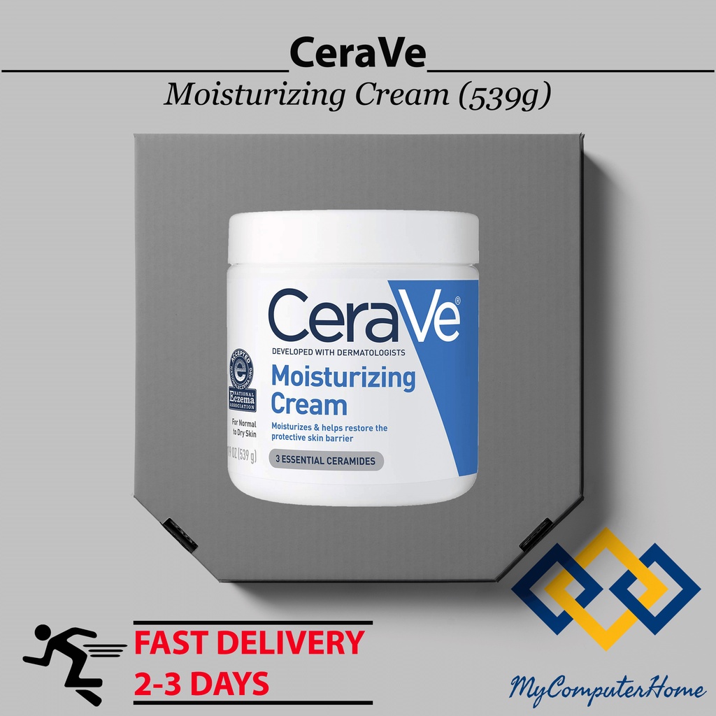 CeraVe Moisturizing Cream Body and Face Moisturizer for Dry Skin