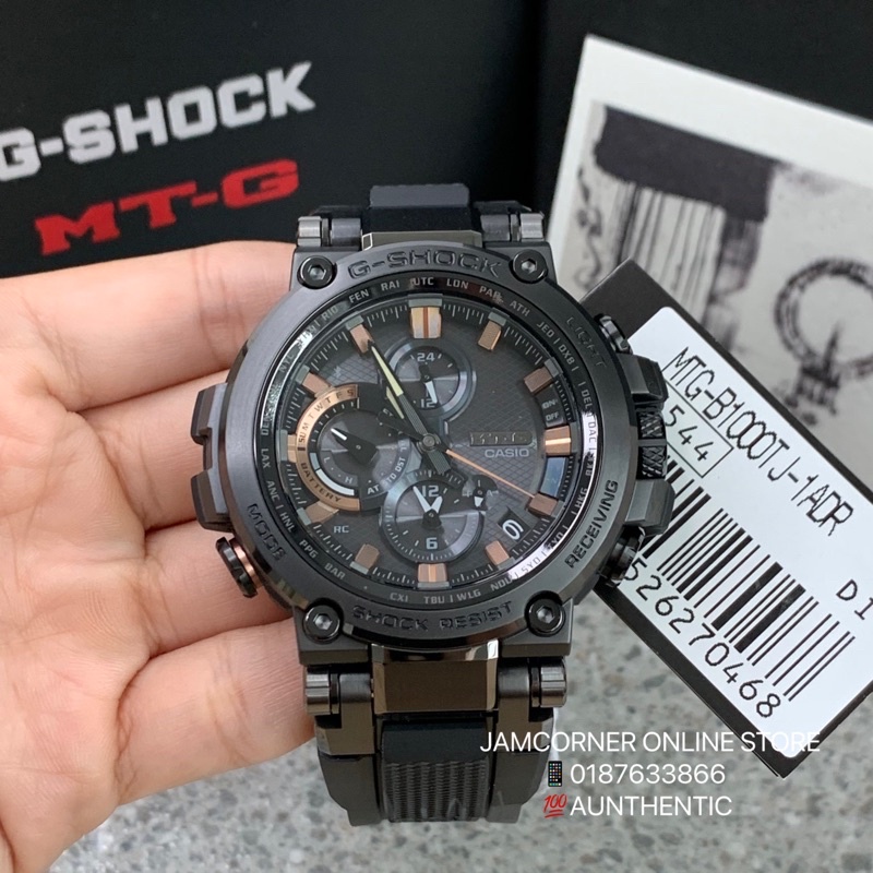 100% ORIGINAL CASIO G-SHOCK MTG-B1000TJ-1A MT-G models were specially  selected by Chen YingJie new Formless Tai Chi mode