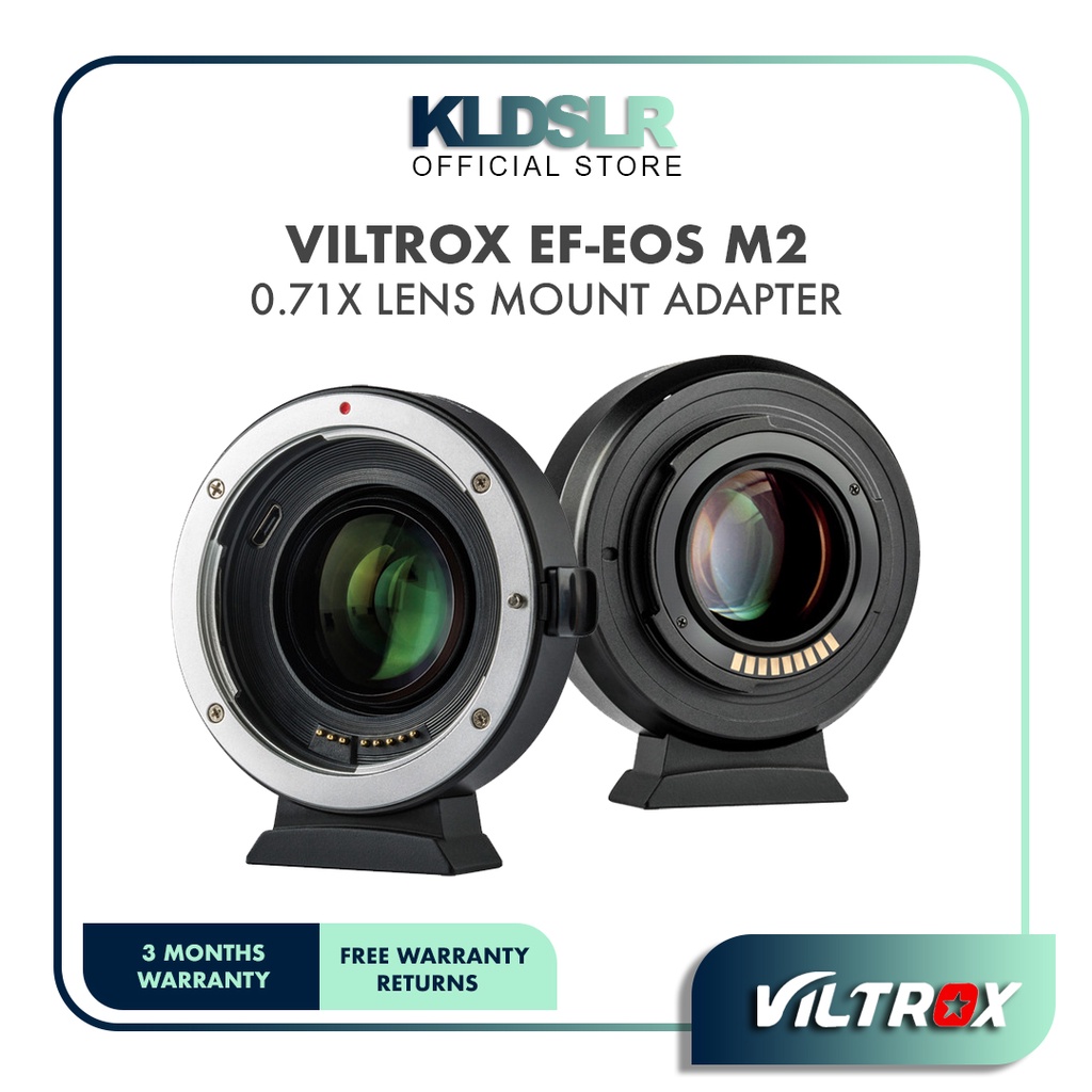 Viltrox EF-EOS R / EF-M2 II / EF-EOS M / EF-EOS M2/ EF-FX1 / EF-E II ...