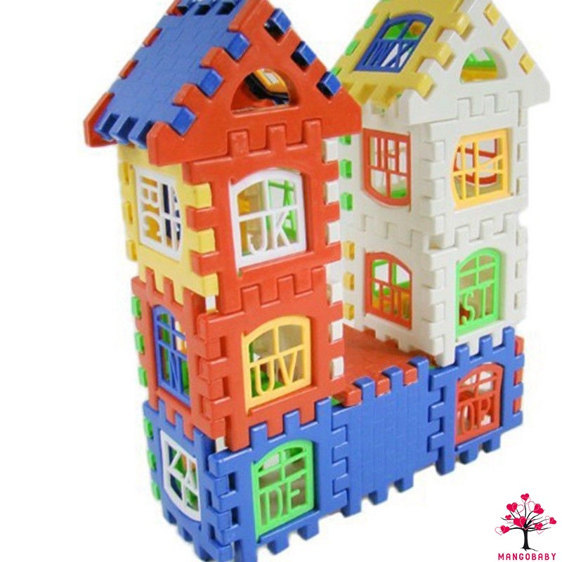 MGA-DIY 3D Plastic Puzzle Building Blocks Bricks Children Kids ...