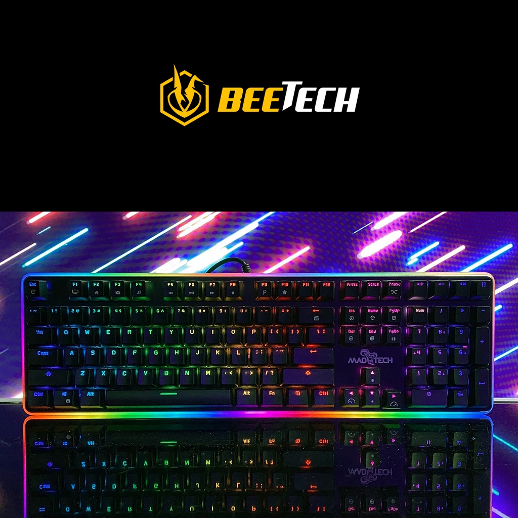 Madtech K701 RGB Optical Mechanical Gaming Keyboard | Shopee Malaysia