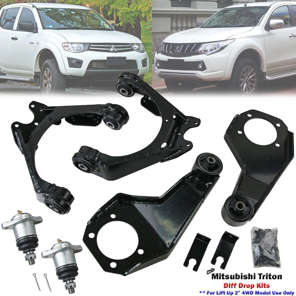 [READY STOCK] Front Bolt On Diff Drop Kits For Mitsubishi Triton VGT