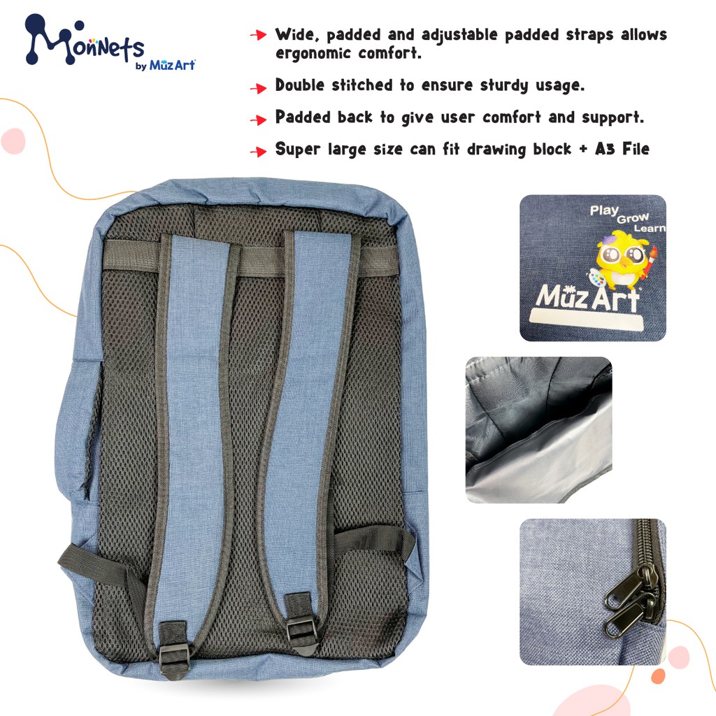 A3 backpack clearance
