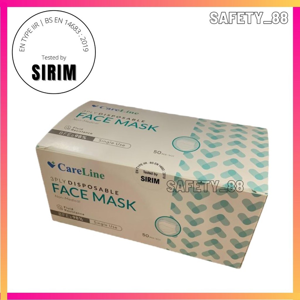 Disposable Face Mask (50 pcs)